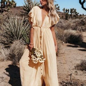 NEW boho maxi dress